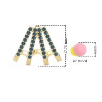 Multi-Row Huggie Earrings