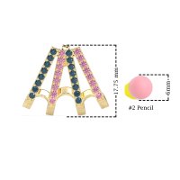 Multi-Row Huggie Earrings