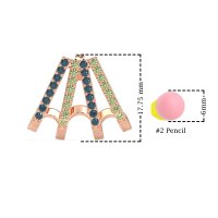 Multi-Row Huggie Earrings