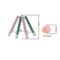Multi-Row Huggie Earrings