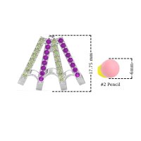 Multi-Row Huggie Earrings