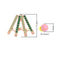 Multi-Row Huggie Earrings
