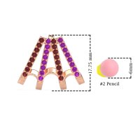 Multi-Row Huggie Earrings