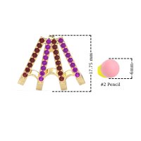 Multi-Row Huggie Earrings