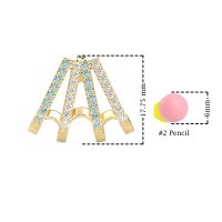 Multi-Row Huggie Earrings