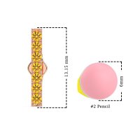 Gemstone Bar Stud Earrings