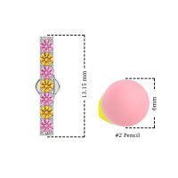 Gemstone Bar Stud Earrings