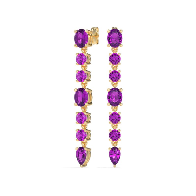 Dangling Multi-Shape Fashion Earrings