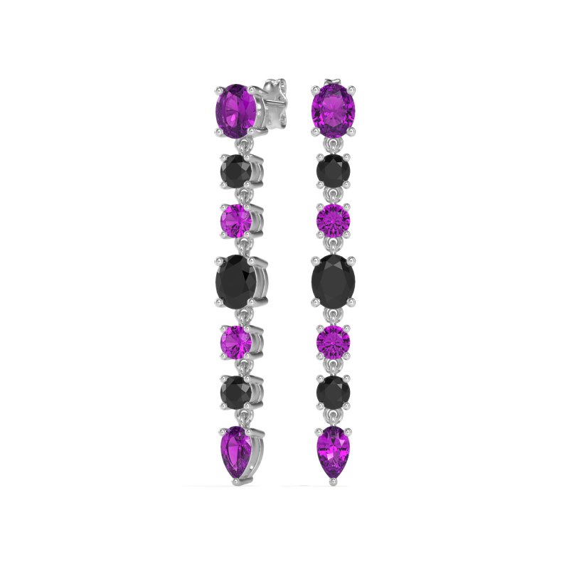 Dangling Multi-Shape Fashion Earrings
