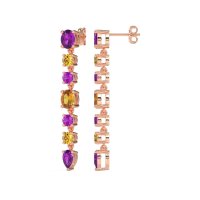 Dangling Multi-Shape Fashion Earrings