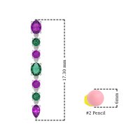 Dangling Multi-Shape Fashion Earrings