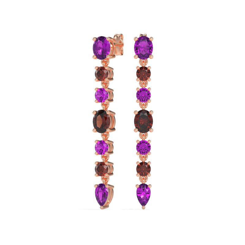 Dangling Multi-Shape Fashion Earrings