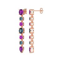 Dangling Multi-Shape Fashion Earrings