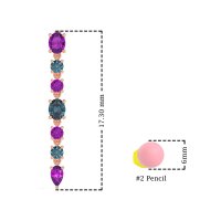 Dangling Multi-Shape Fashion Earrings