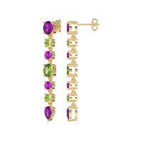 Dangling Multi-Shape Fashion Earrings