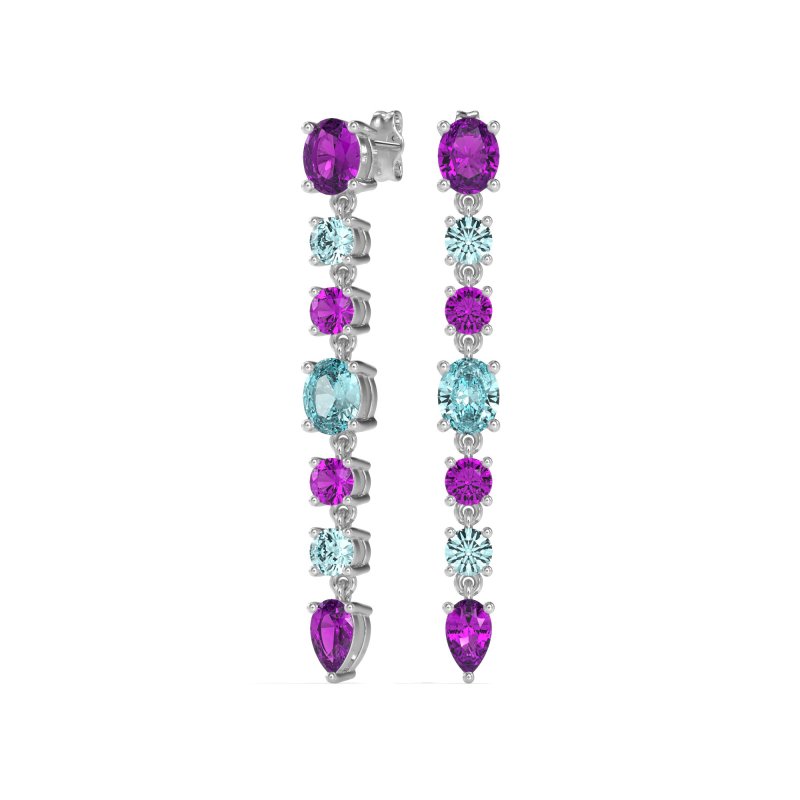 Dangling Multi-Shape Fashion Earrings
