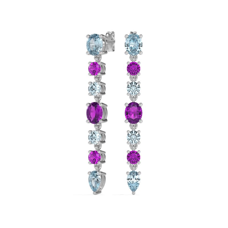 Dangling Multi-Shape Fashion Earrings