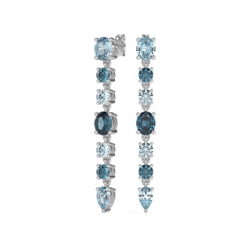 Dangling Multi-Shape Fashion Earrings