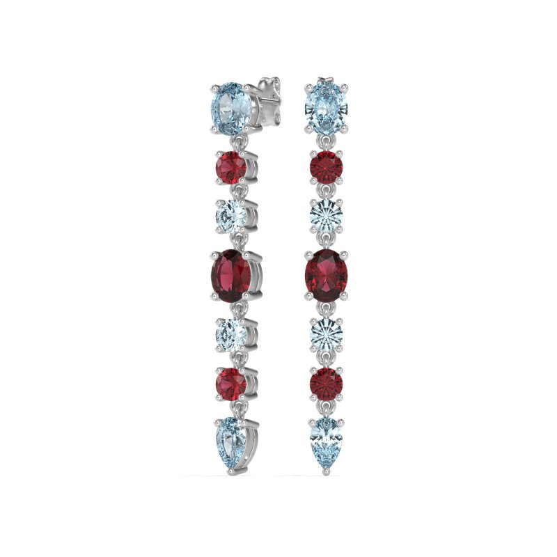 Dangling Multi-Shape Fashion Earrings