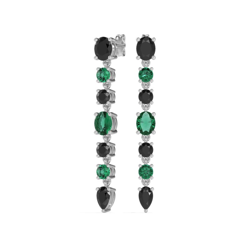Dangling Multi-Shape Fashion Earrings