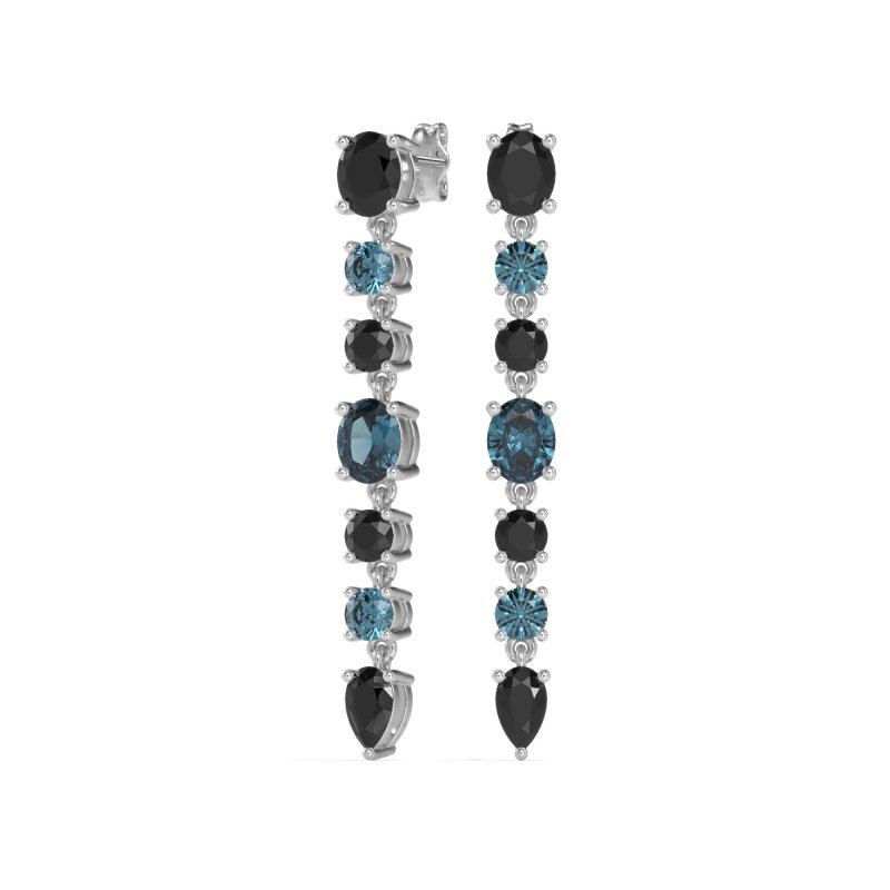 Dangling Multi-Shape Fashion Earrings