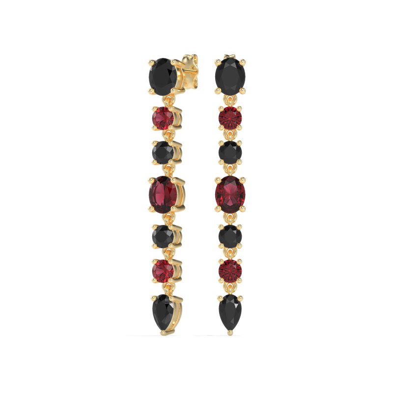 Dangling Multi-Shape Fashion Earrings