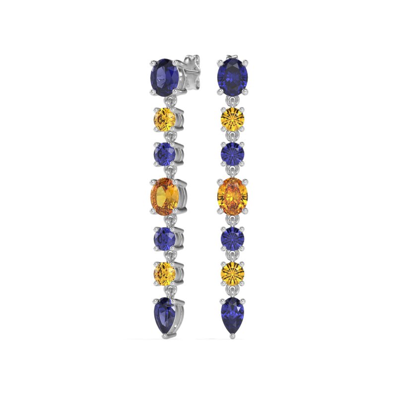 Dangling Multi-Shape Fashion Earrings