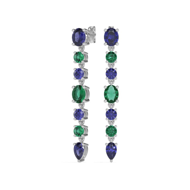 Dangling Multi-Shape Fashion Earrings