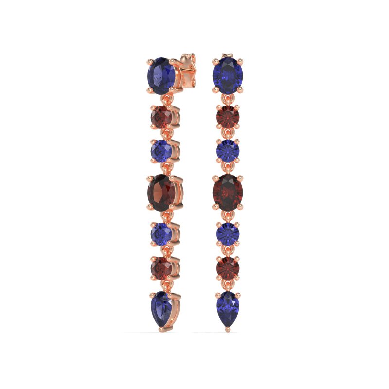 Dangling Multi-Shape Fashion Earrings