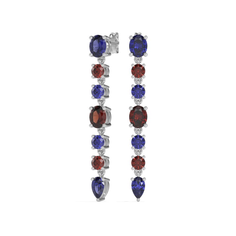 Dangling Multi-Shape Fashion Earrings