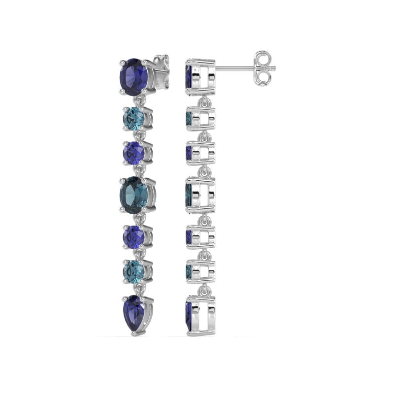 Dangling Multi-Shape Fashion Earrings