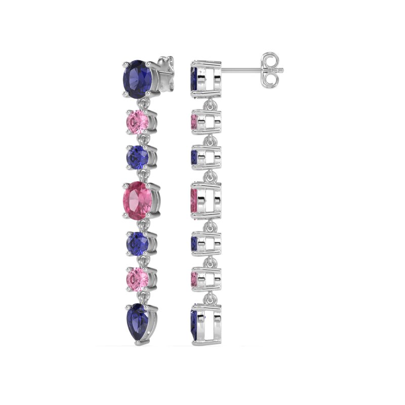 Dangling Multi-Shape Fashion Earrings