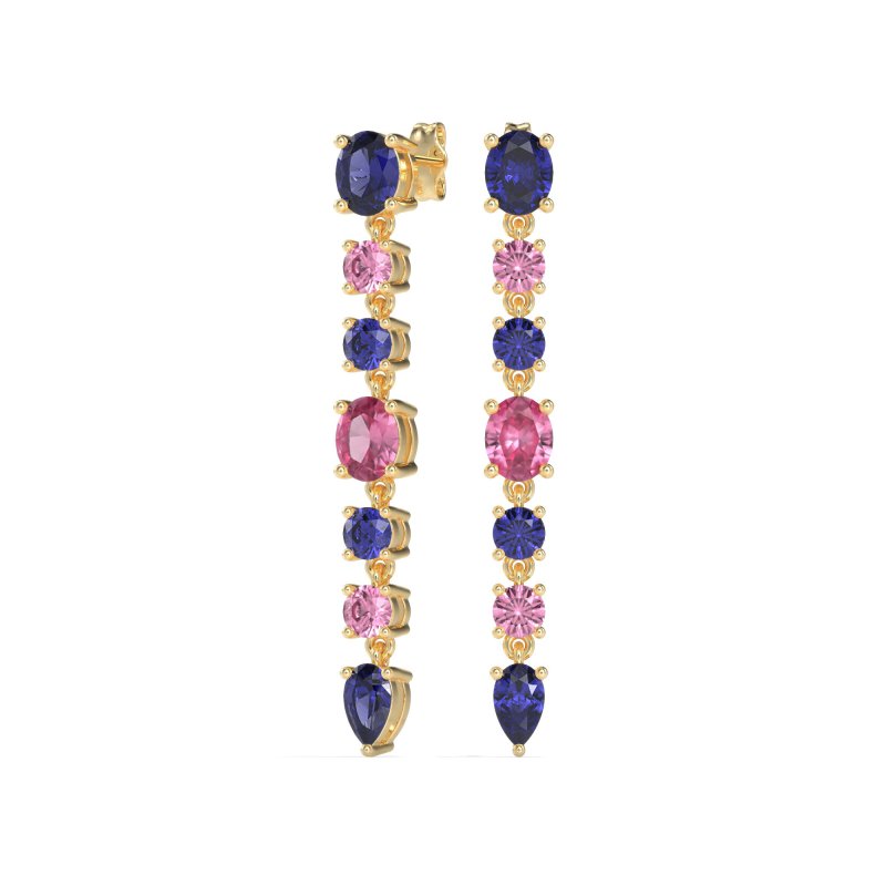 Dangling Multi-Shape Fashion Earrings