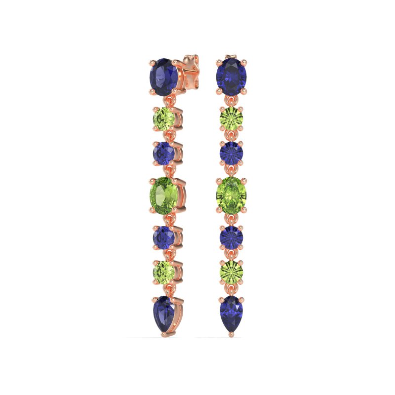 Dangling Multi-Shape Fashion Earrings