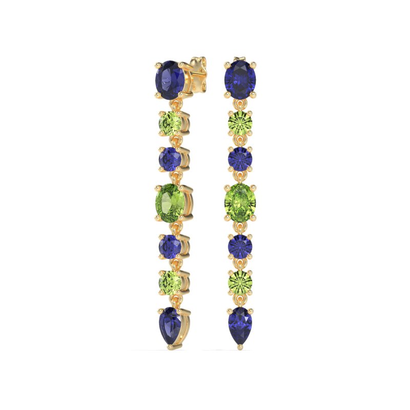 Dangling Multi-Shape Fashion Earrings