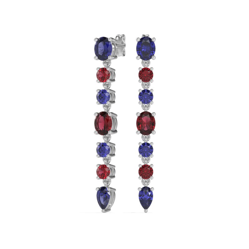 Dangling Multi-Shape Fashion Earrings