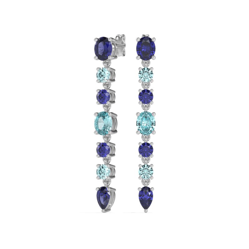 Dangling Multi-Shape Fashion Earrings