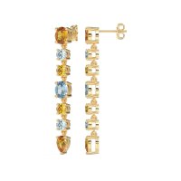 Dangling Multi-Shape Fashion Earrings