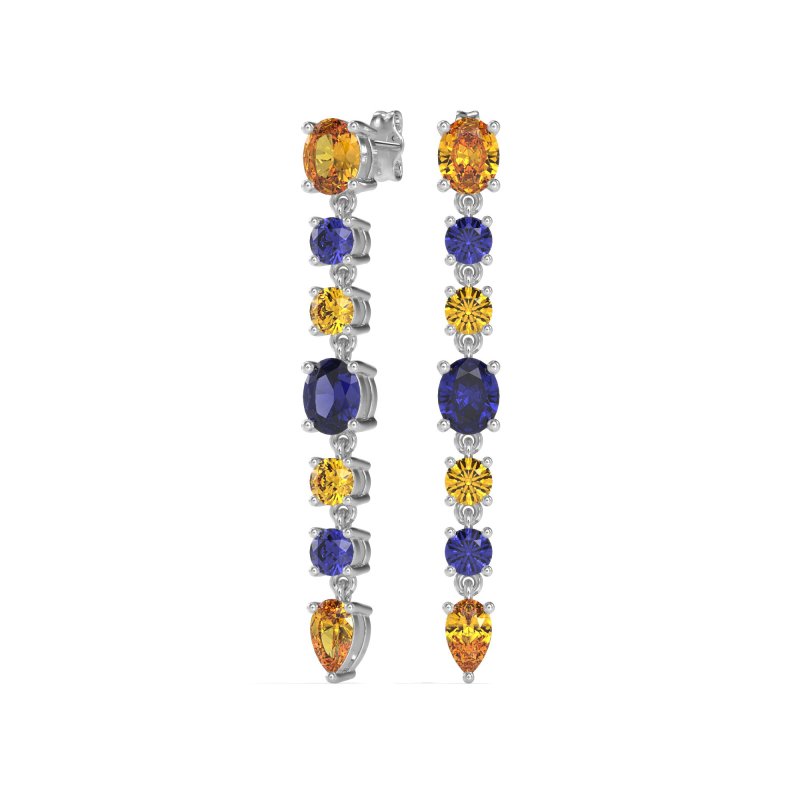 Dangling Multi-Shape Fashion Earrings