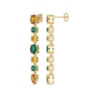 Dangling Multi-Shape Fashion Earrings