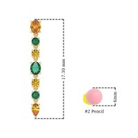 Dangling Multi-Shape Fashion Earrings