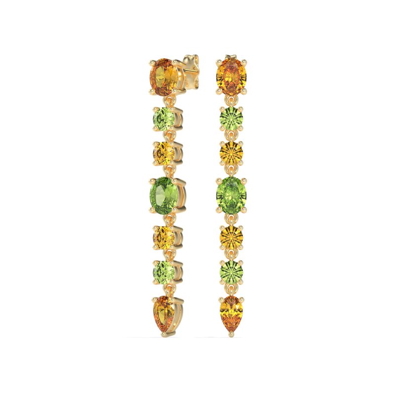 Dangling Multi-Shape Fashion Earrings