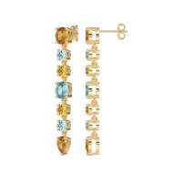 Dangling Multi-Shape Fashion Earrings
