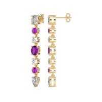 Dangling Multi-Shape Fashion Earrings