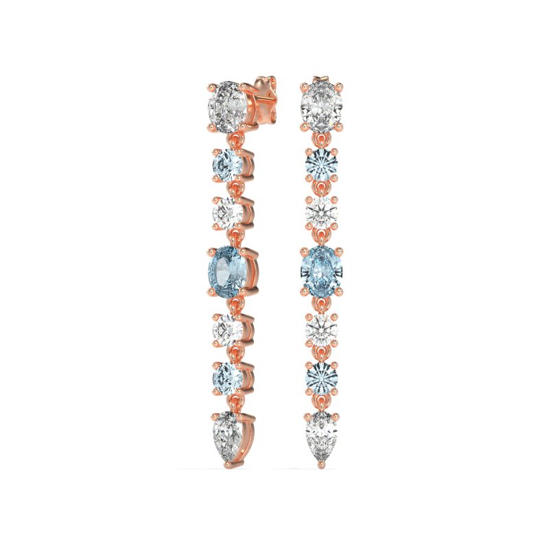 Dangling Multi-Shape Fashion Earrings