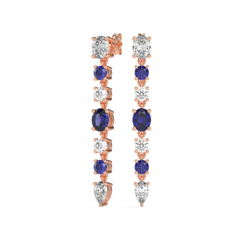 Dangling Multi-Shape Fashion Earrings