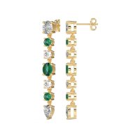 Dangling Multi-Shape Fashion Earrings