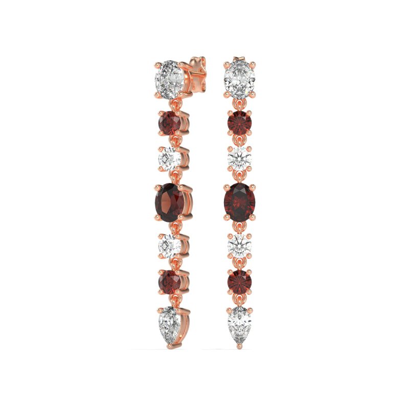 Dangling Multi-Shape Fashion Earrings