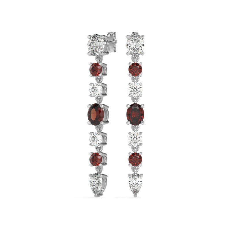 Dangling Multi-Shape Fashion Earrings