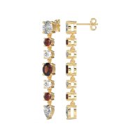 Dangling Multi-Shape Fashion Earrings